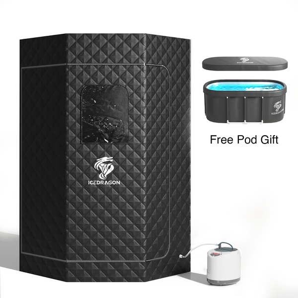 Icedragon Portable Home Steam Sauna+Ice Pod Gift | Limited Offer